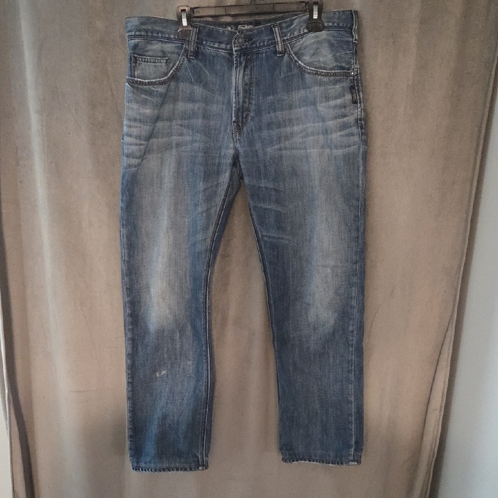 Silver Jeans Men's Size 36 Slim Blue Denim
